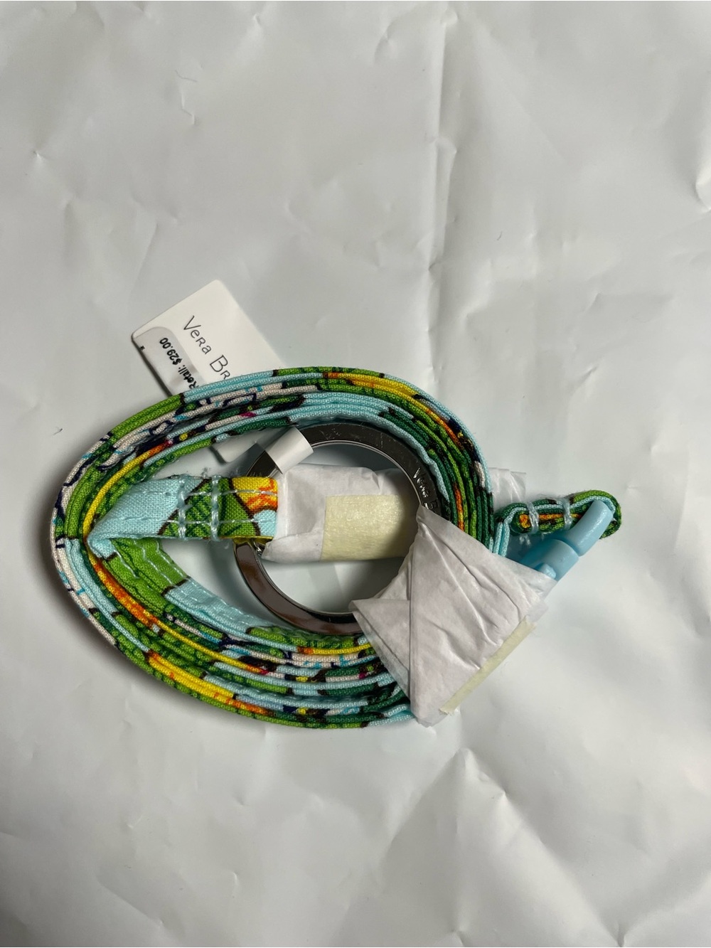 NWT 🍋VERA BRADLEY🍋Lemon Grove Breakaway Safety Lanyard in Cotton